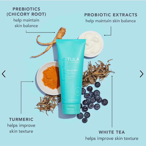 Tula Skincare Acne All-Star 3-in-1 Acne Cleanser Mask Spot Treatment 4oz NEW BOX - Picture 2 of 2